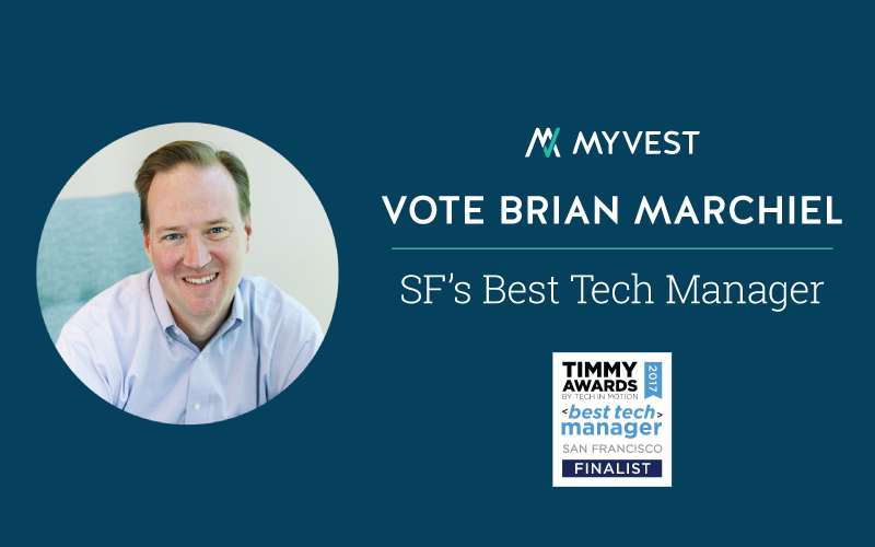 Brian Marchiel, Finalist for Best Tech Manager at 2017 TIMMY Awards